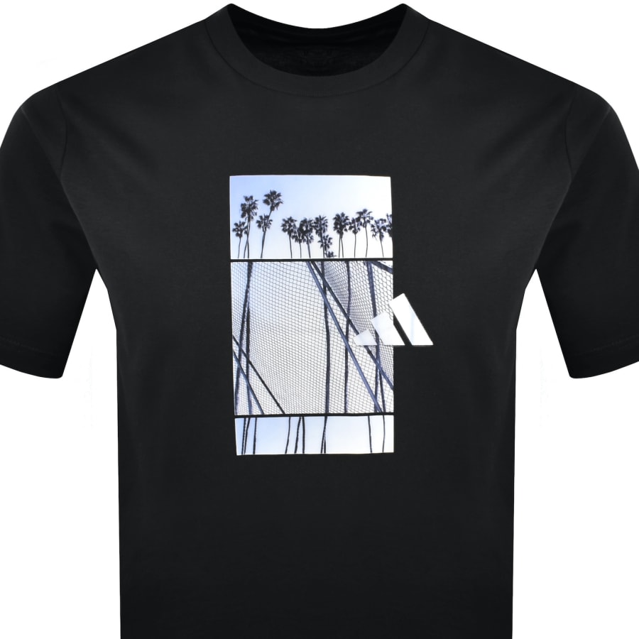adidas Sportswear Elevated Loose Fit T Shirt Black